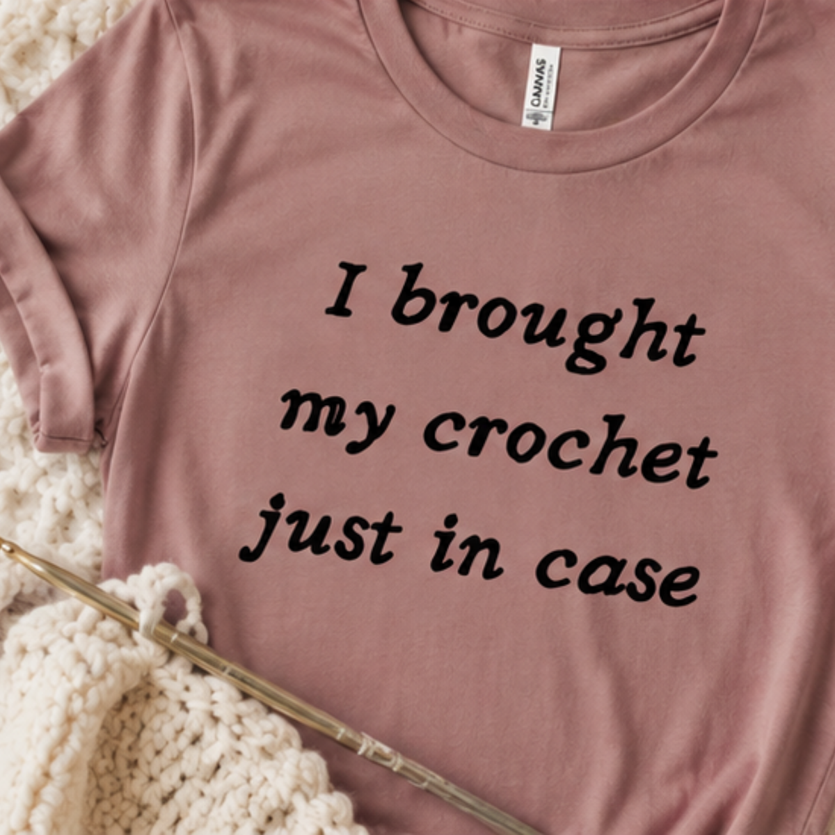 I Brought My Crochet Tee