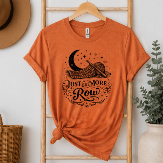 One More Row Crochet Tee