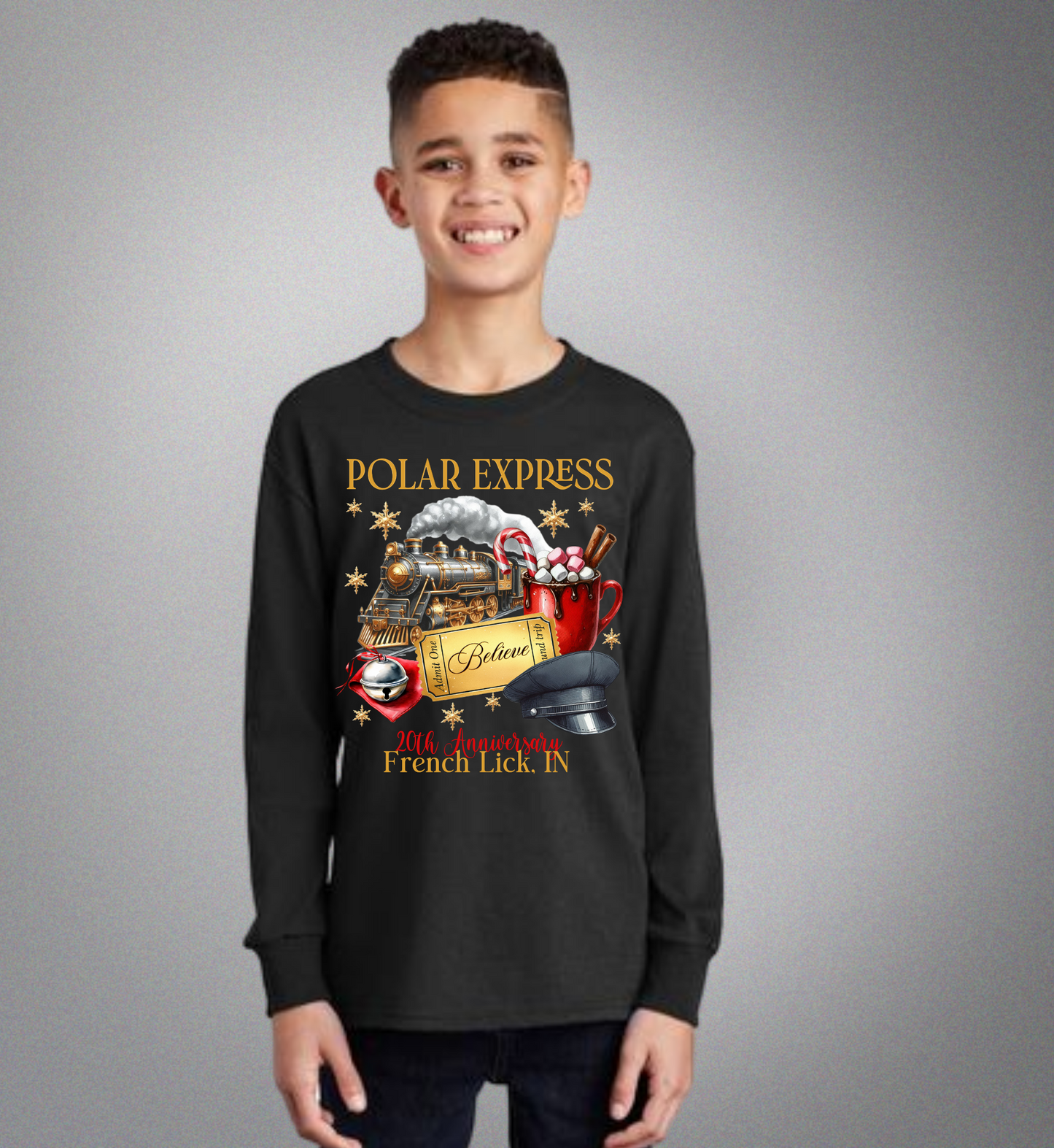 Kids Polar Express Long Sleeve