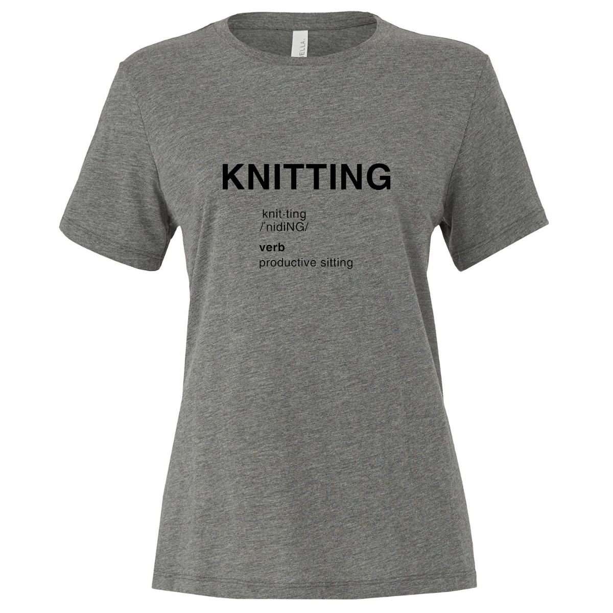 Knitting Definition Tee