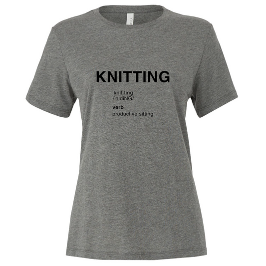 Knitting Definition Tee
