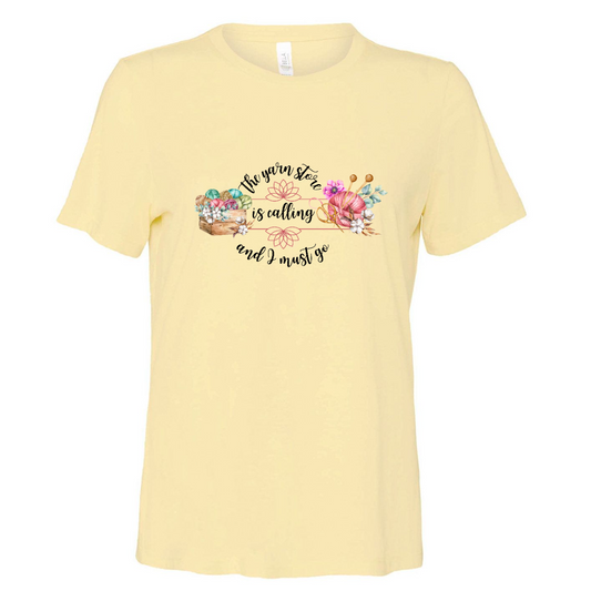The Yarn Store Is Calling - Knit Tee