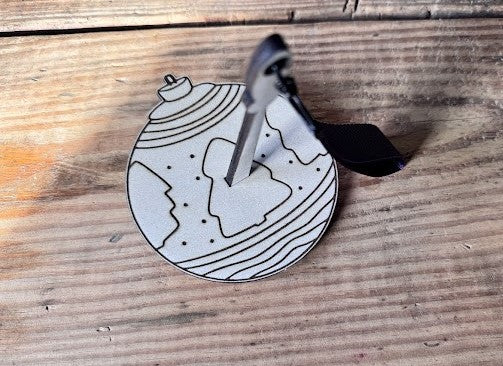 Holiday Ornament Yarn Caddy