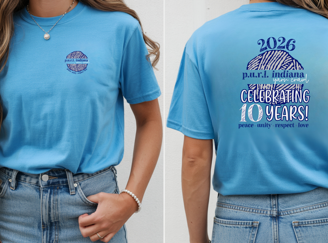 PREORDER 2026 PURL Indiana Yarn Crawl Tee