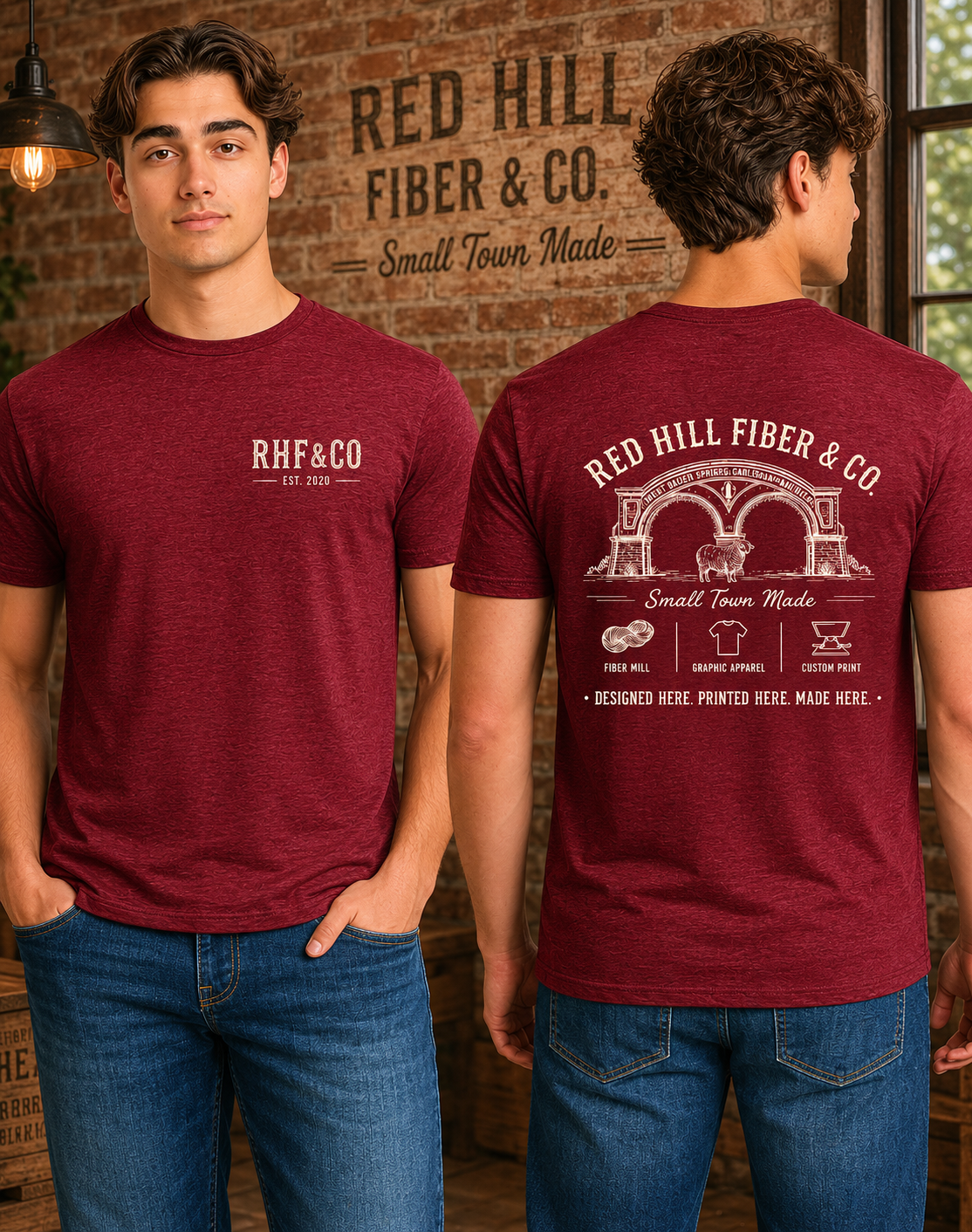 Red Hill Fiber & Co Tee
