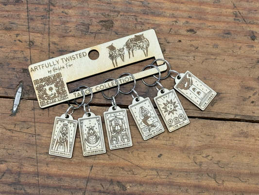 Tarot Card Stitch Marker Sets