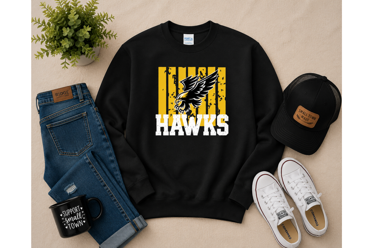 Springs Valley Distressed Crewneck (Youth)