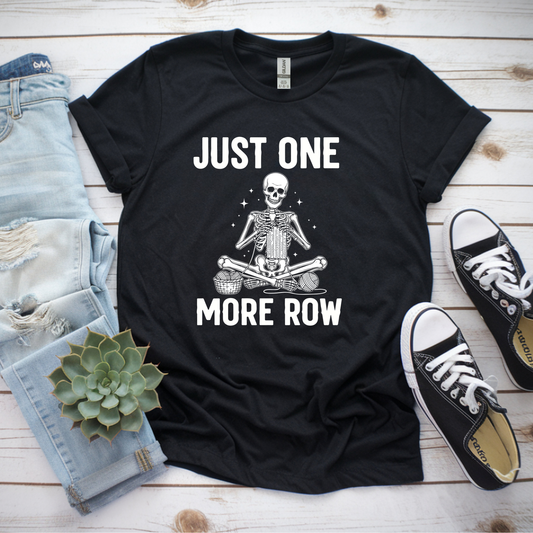 Just One More Row Knitter Tee