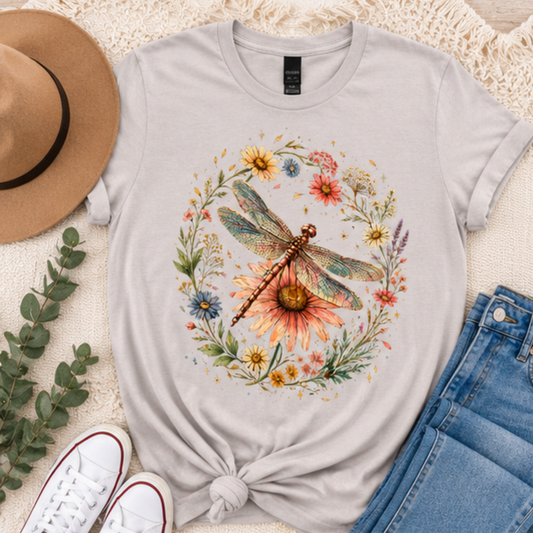 Boho Dragonfly Tee