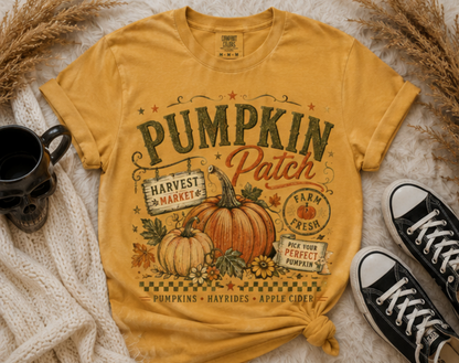 Pumpkin Patch Comfort Colors Tee