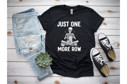 Just One More Row Knitter Tee