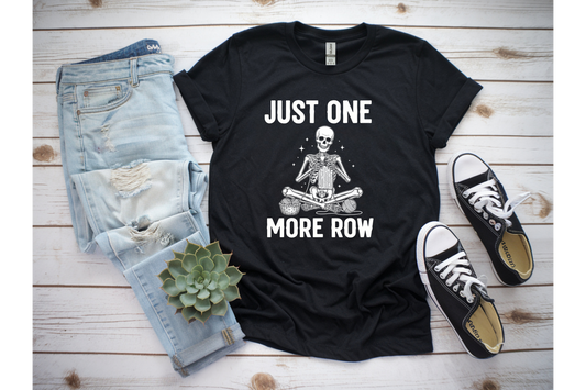 Just One More Row Knitter Tee
