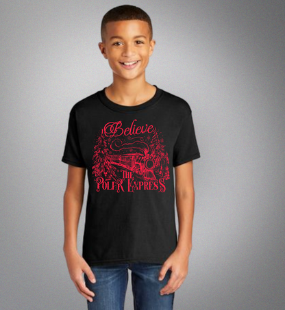 Kids Believe Polar Express Tee