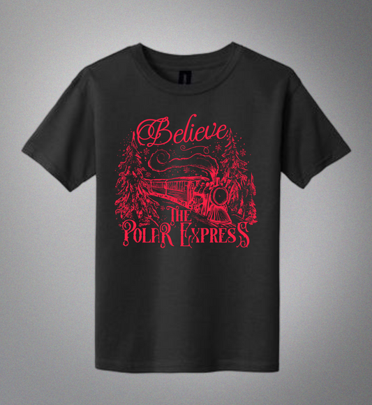 Kids Believe Polar Express Tee