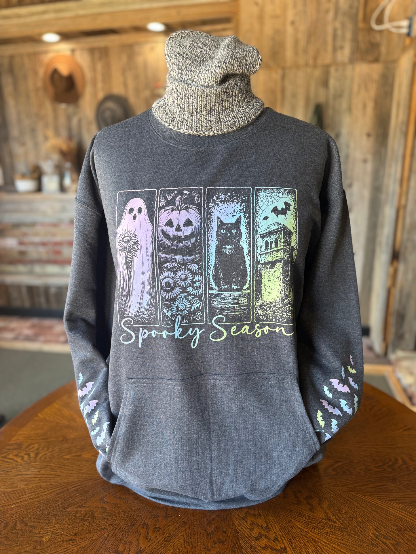 Spooky Season Pocket Sweatshirt