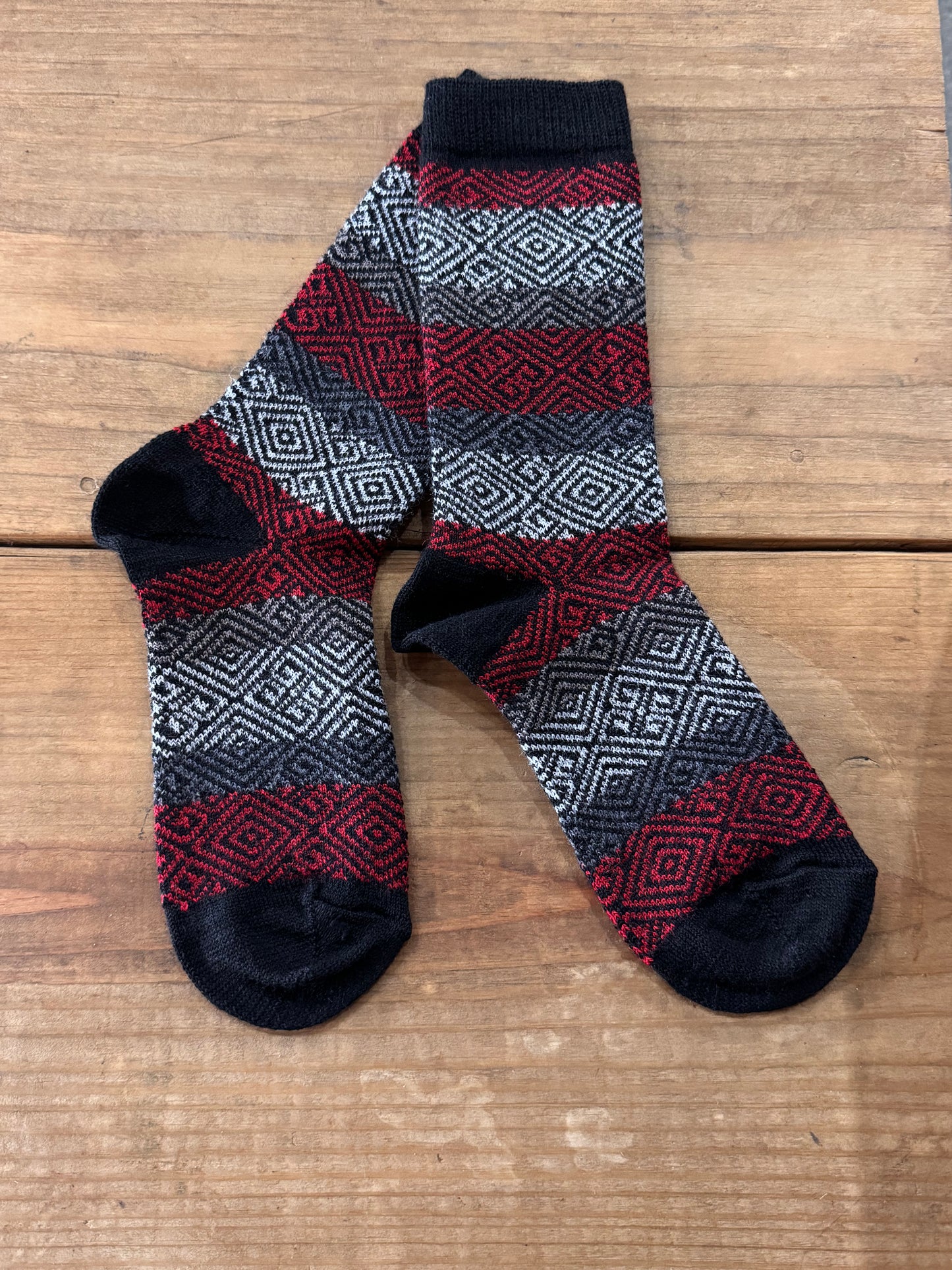 Crimson Peak Alpaca Crew Sock