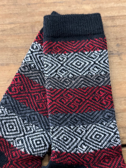 Crimson Peak Alpaca Crew Sock