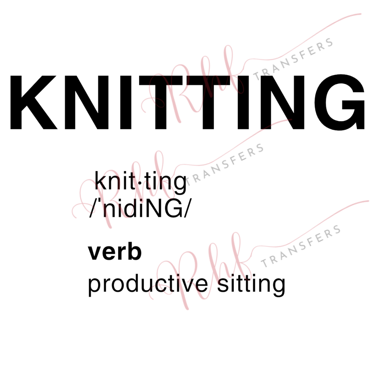 Knit Gang Sheet #1