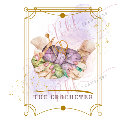 The Crocheter Transfer Sheet