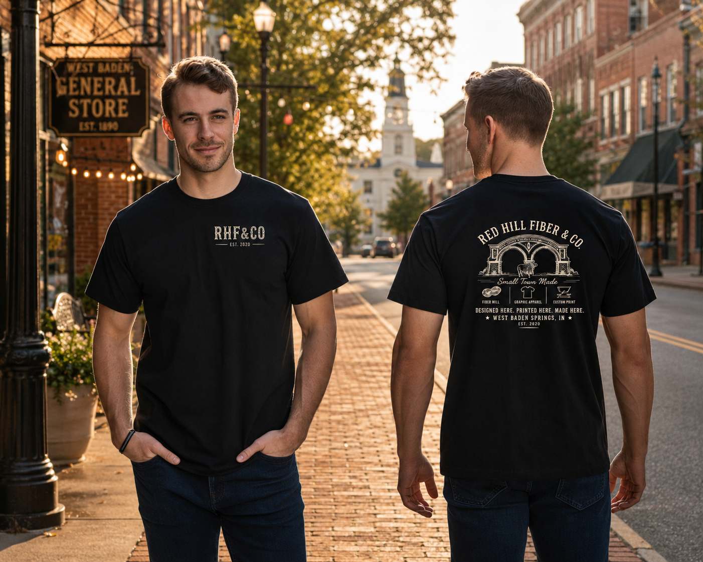 Red Hill Fiber & Co Tee