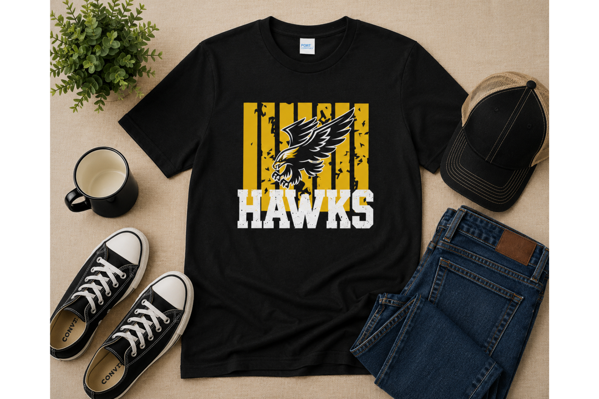 Springs Valley Distressed Tee (Adult)