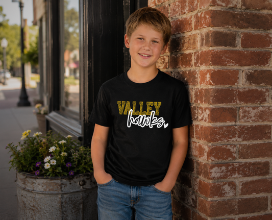 Springs Valley Hawks Script Tee (Youth)